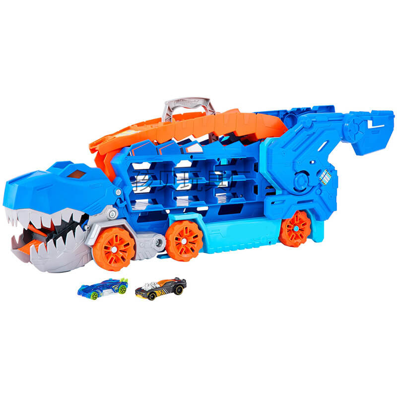 3-in-1 Race Truck voor Kinderen - T-Rex Transporter