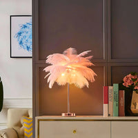 Sfeervolle Veer Palmboom Lamp - LumaPalm