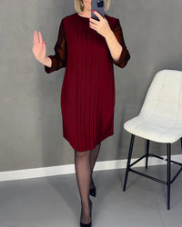 Trendy Shift Jurk met Meshdetails - Gabrielle