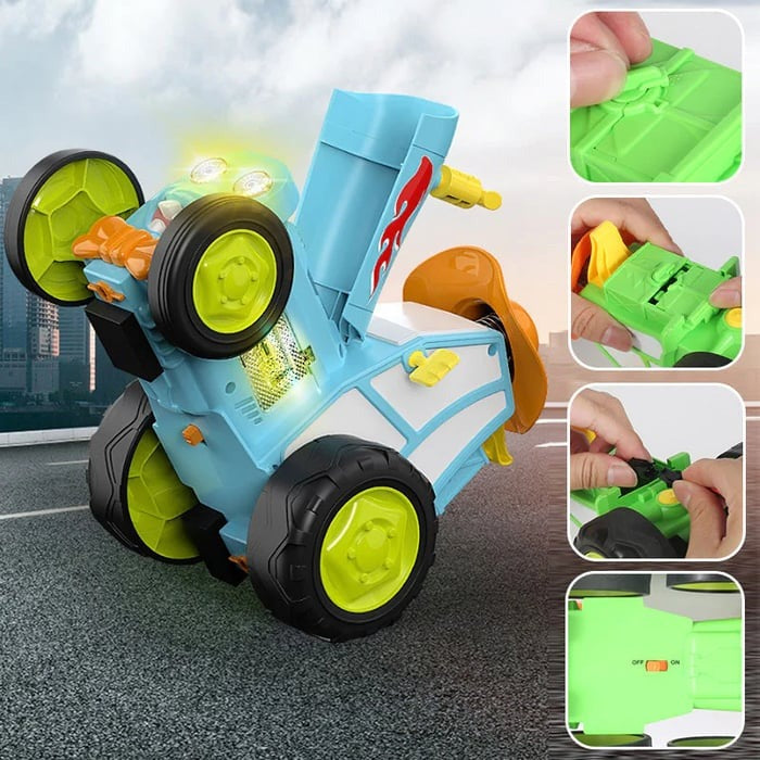 Stuntauto met Licht & Muziek – SpinRacer