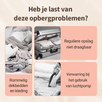 Compressie Opbergzakken - VacuumEase
