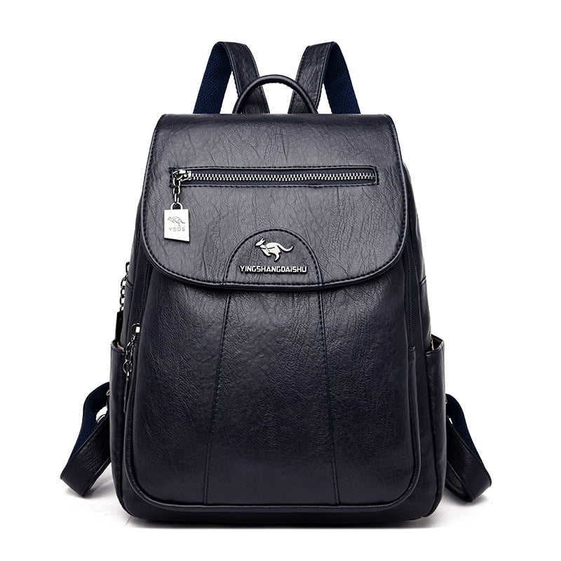 Luxe Leren Dames Rugtas - Isolde