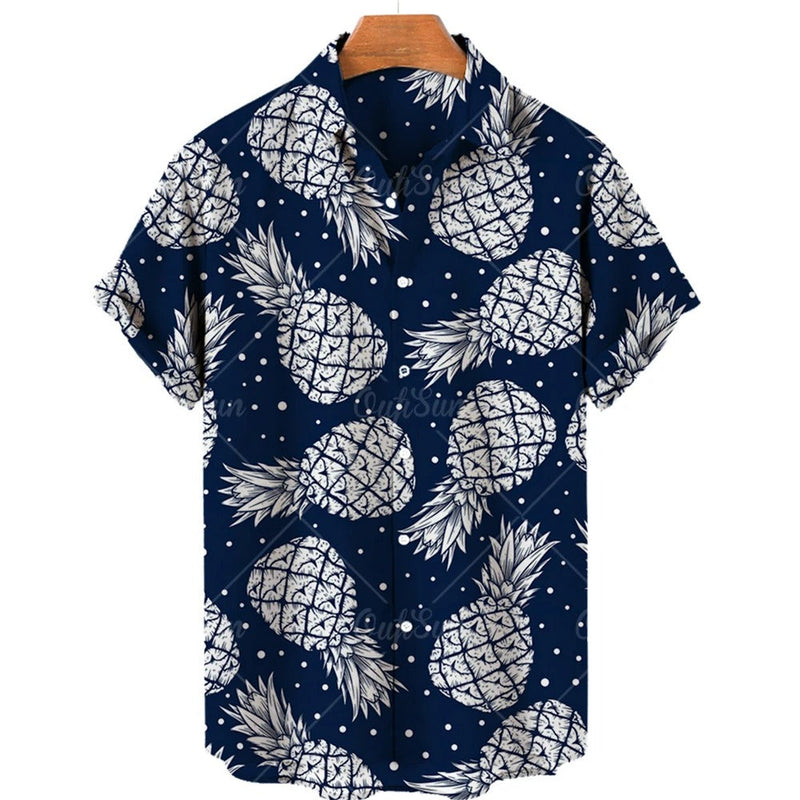 Tropisch Hawaii Overhemd met Korte Mouwen – Mateo