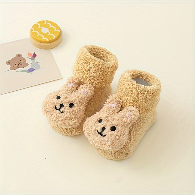 Antislip Babysokjes – Mila | Met Schattig Berenontwerp