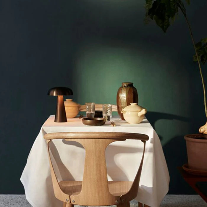 Stylowa przenośna lampka stołowa - ShroomLite