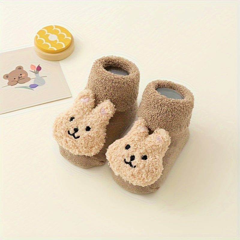 Antislip Babysokjes – Mila | Met Schattig Berenontwerp