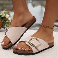 Comfortabele Slippers met Gespband – Fenna