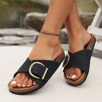 Comfortabele Slippers met Gespband – Fenna