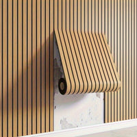 3D Zelfklevende Wandpanelen met Realistische Houtlook - Wallvera