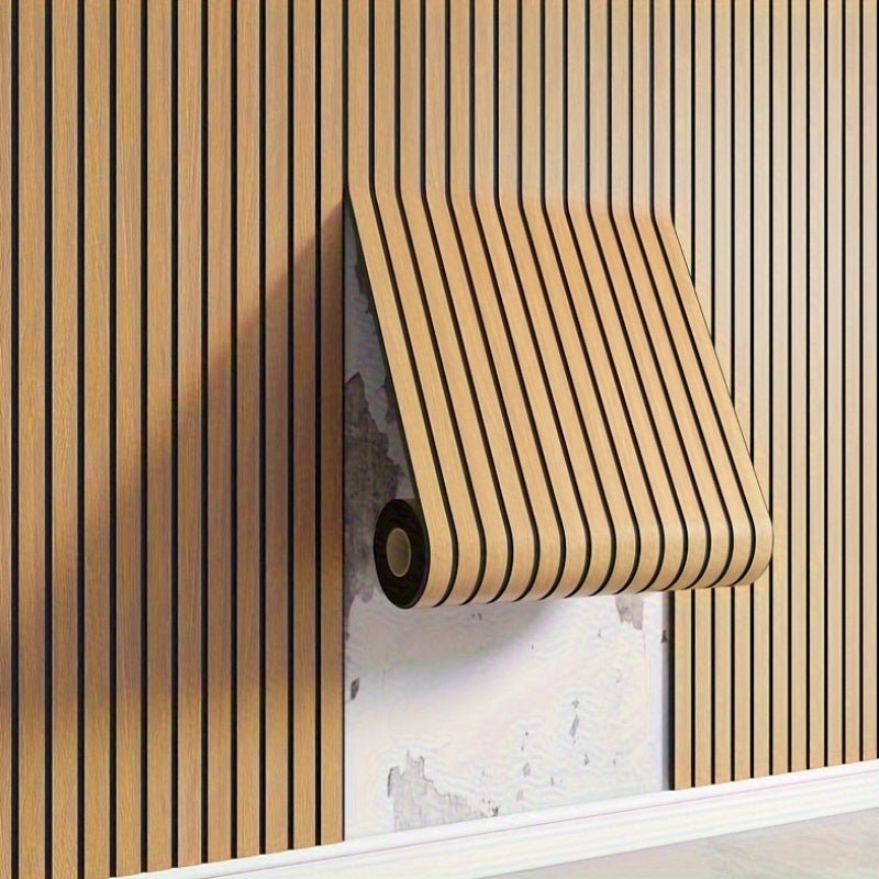 3D Zelfklevende Wandpanelen met Realistische Houtlook - Wallvera