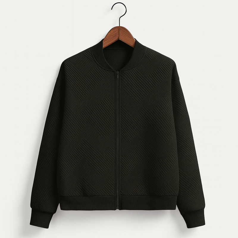 Stijlvolle Dames Zip-Up Jas – Rivka