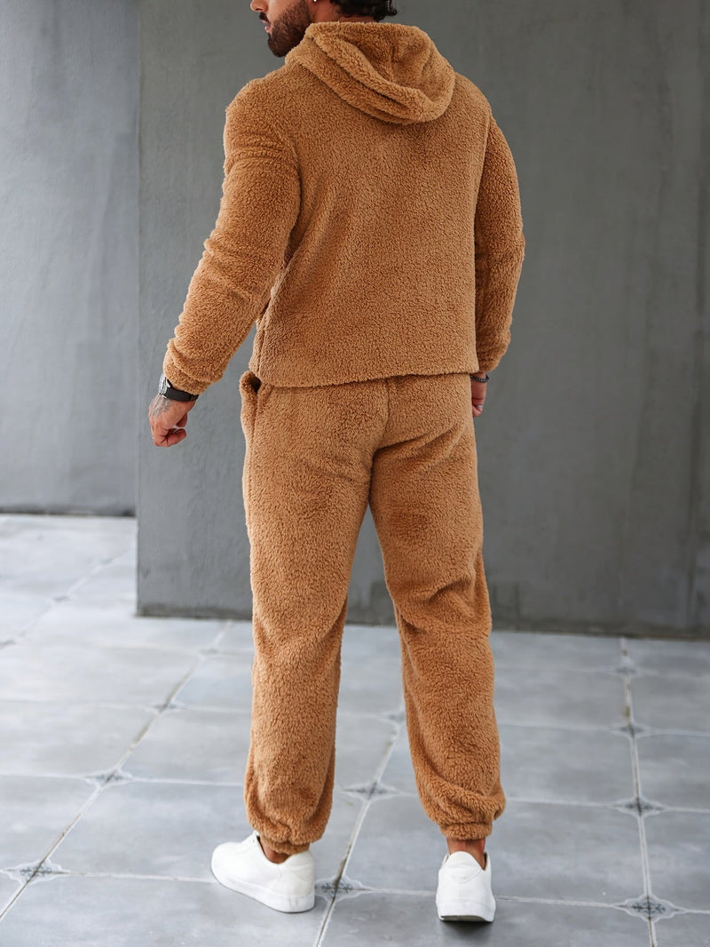 Fuzzy Fleece Tweedelige Outfitset - Logan