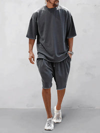 Luxe heren sportset in Loose-Fit-stijl – Cassian