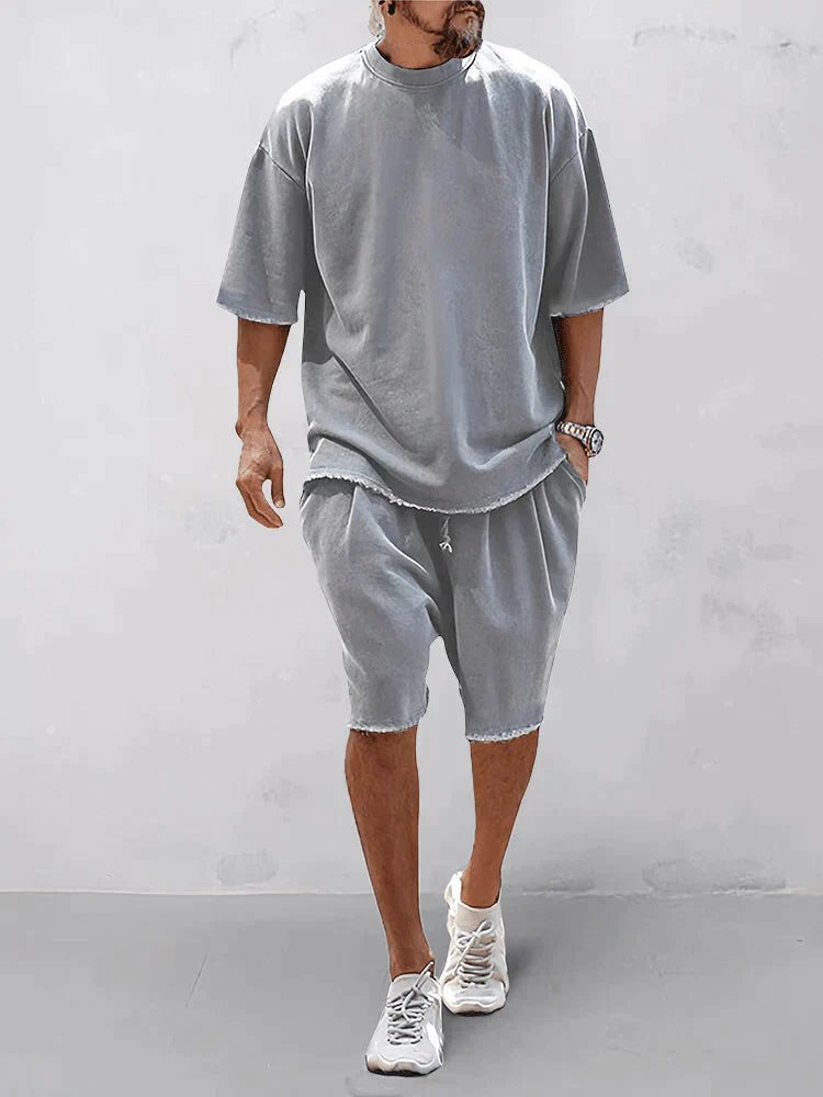 Luxe heren sportset in Loose-Fit-stijl – Cassian