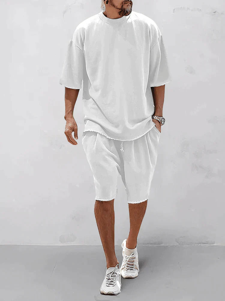 Luxe heren sportset in Loose-Fit-stijl – Cassian