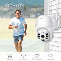 Draadloze Outdoor Beveiligingscamera met WiFi – SecureView 360