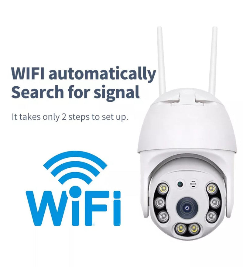 Draadloze Outdoor Beveiligingscamera met WiFi – SecureView 360