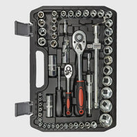 108-delige Dopsleutelset van Chroom-Vanadium – TorqueMaster