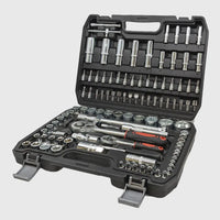 108-delige Dopsleutelset van Chroom-Vanadium – TorqueMaster