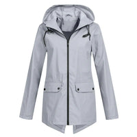 Trendy Dames Regenjas met Capuchon - Liora