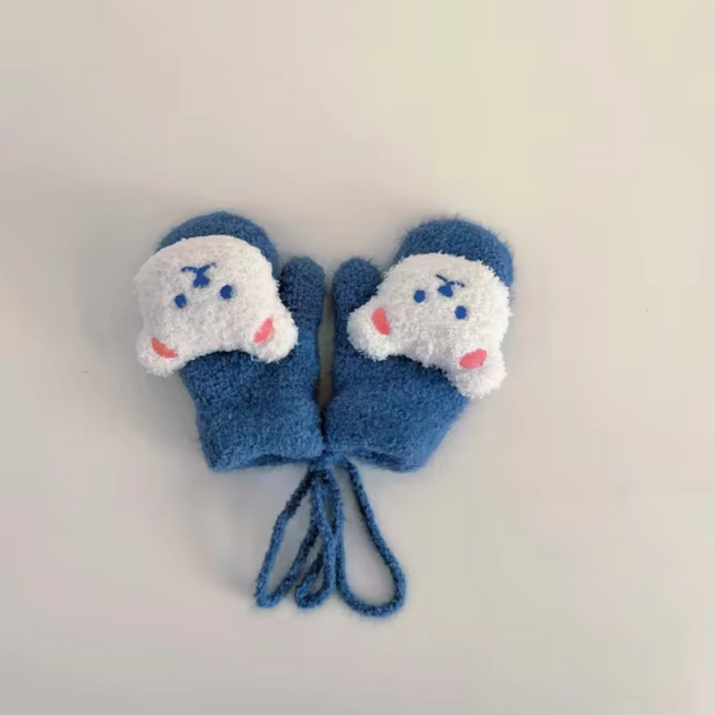 Kinder Wantjes met Berengezicht – TinyBear Mittens