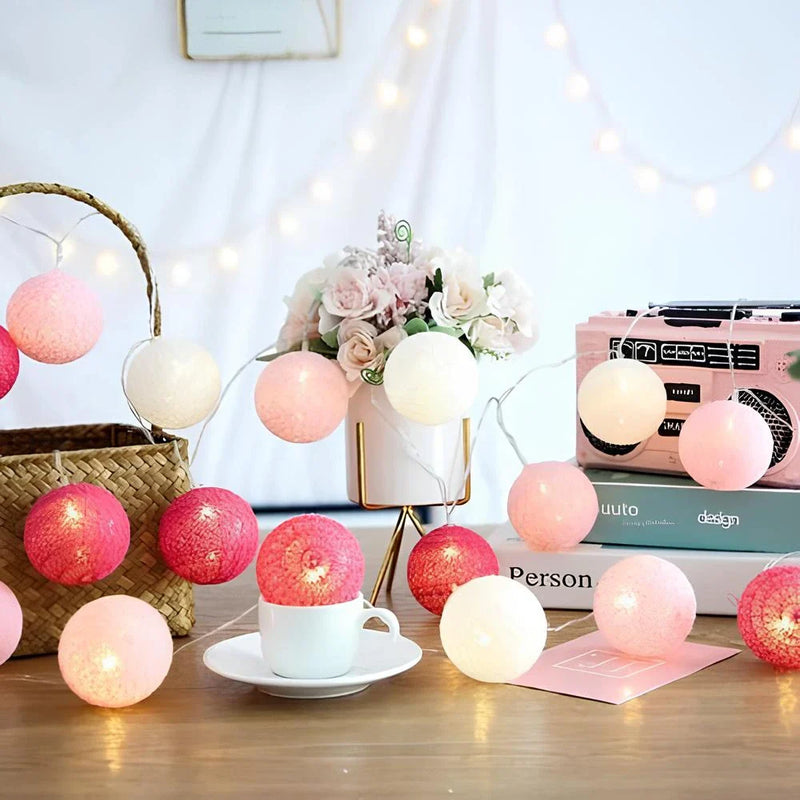 Sfeervolle Bolletjes Slinger - LumaBreeze