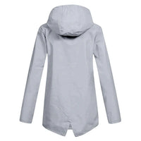 Trendy Dames Regenjas met Capuchon - Liora