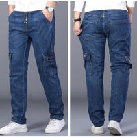 Vardi Dante™ zimowe jeansy | Ciepłe dżinsy plus size z wieloma kieszeniami