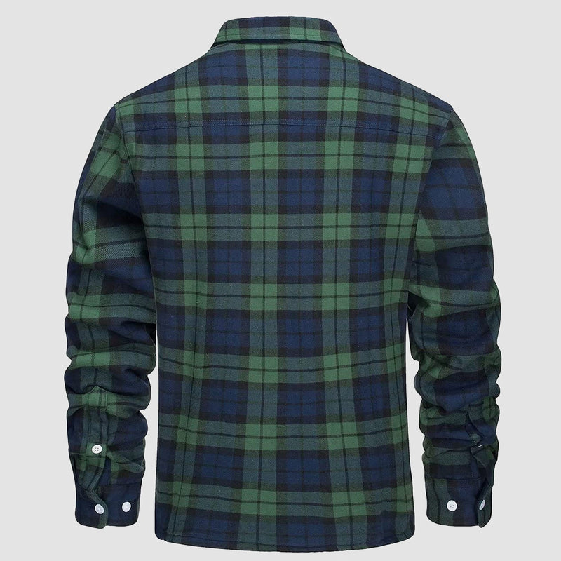 Comfortabel Fleece Overhemd - Ruben