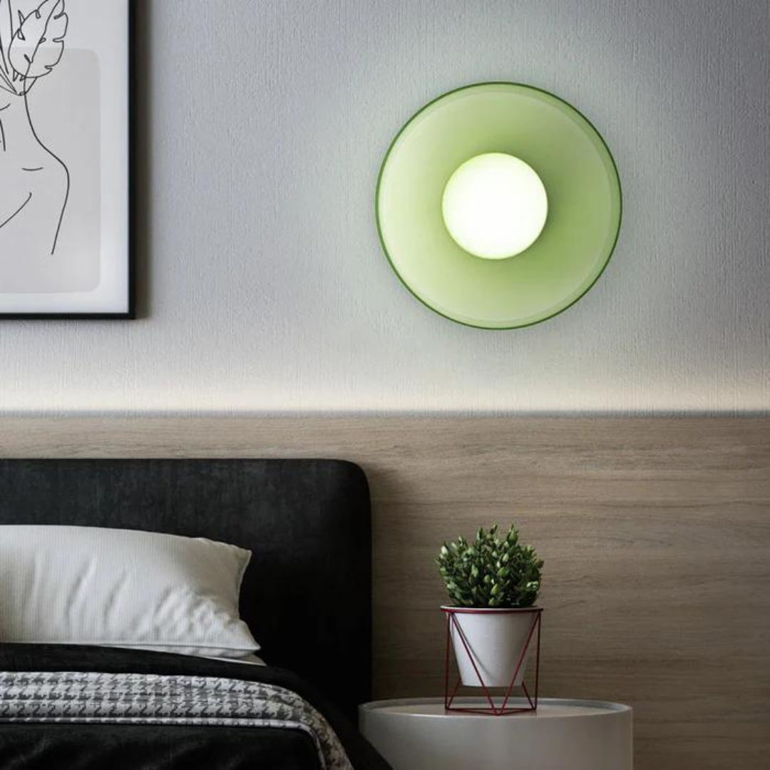 Ronde Plafondlamp met Stijlvolle Functionaliteit - LumiSphere