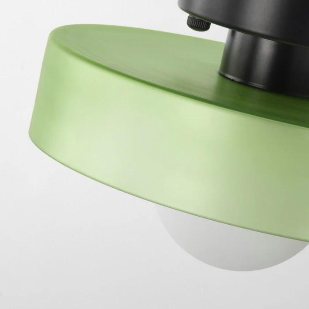 Ronde Plafondlamp met Stijlvolle Functionaliteit - LumiSphere