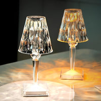 Kristallen Tafellamp met Touchbediening - LumeCrystal