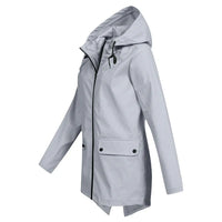 Trendy Dames Regenjas met Capuchon - Liora