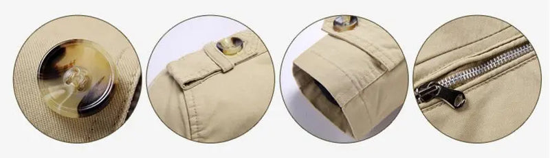 Vardi Dante™ Michiel Winterowy Płaszcz Trench | Modna Ciepła Kurtka Zimowa