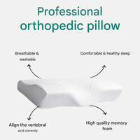 Orthopedisch Traagschuim Slaapkussen – Nesto