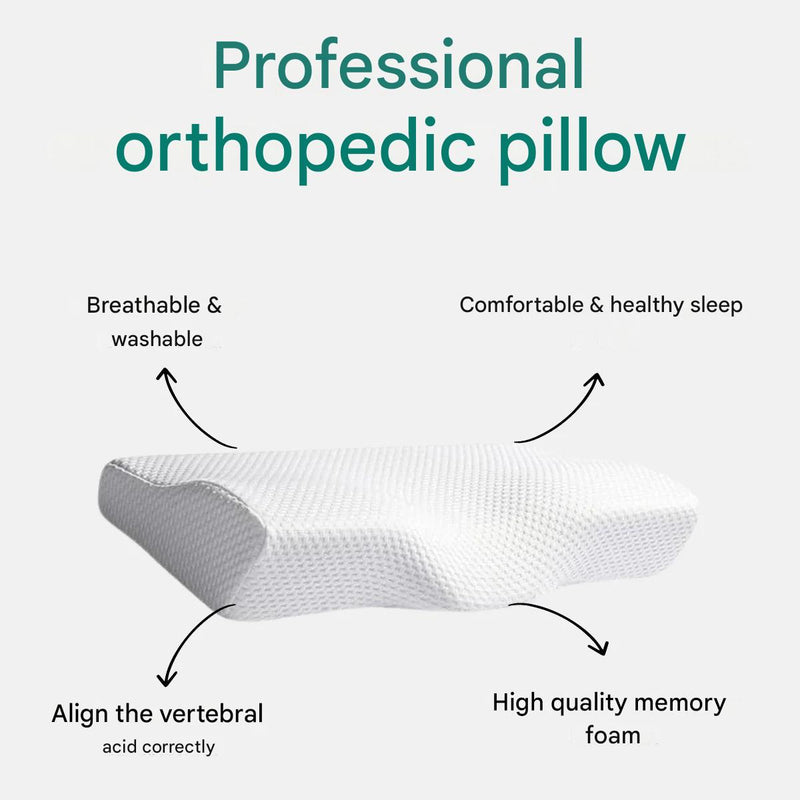 Orthopedisch Traagschuim Slaapkussen – Nesto
