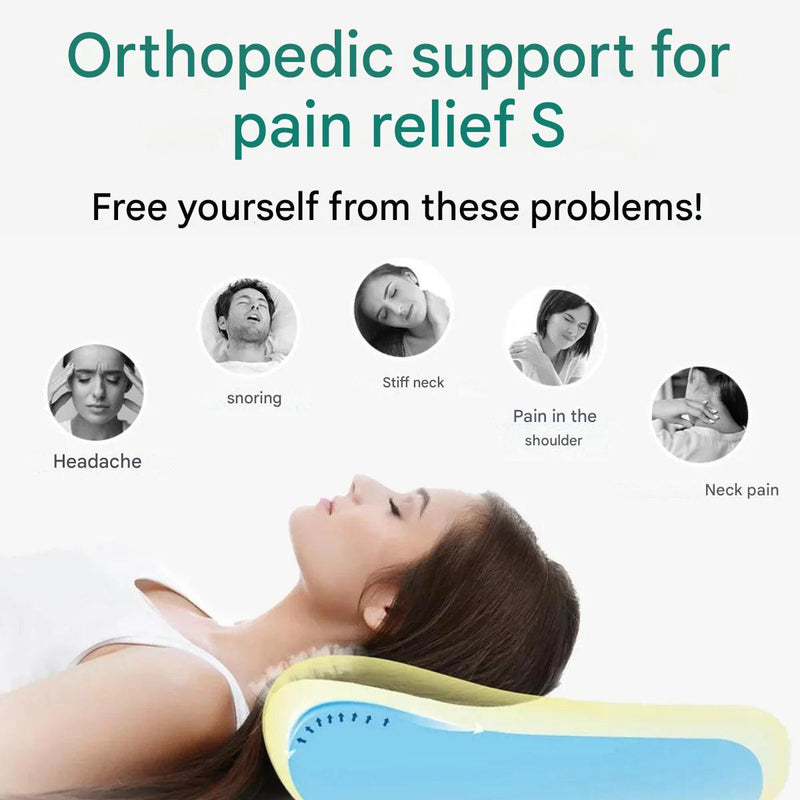 Orthopedisch Traagschuim Slaapkussen – Nesto