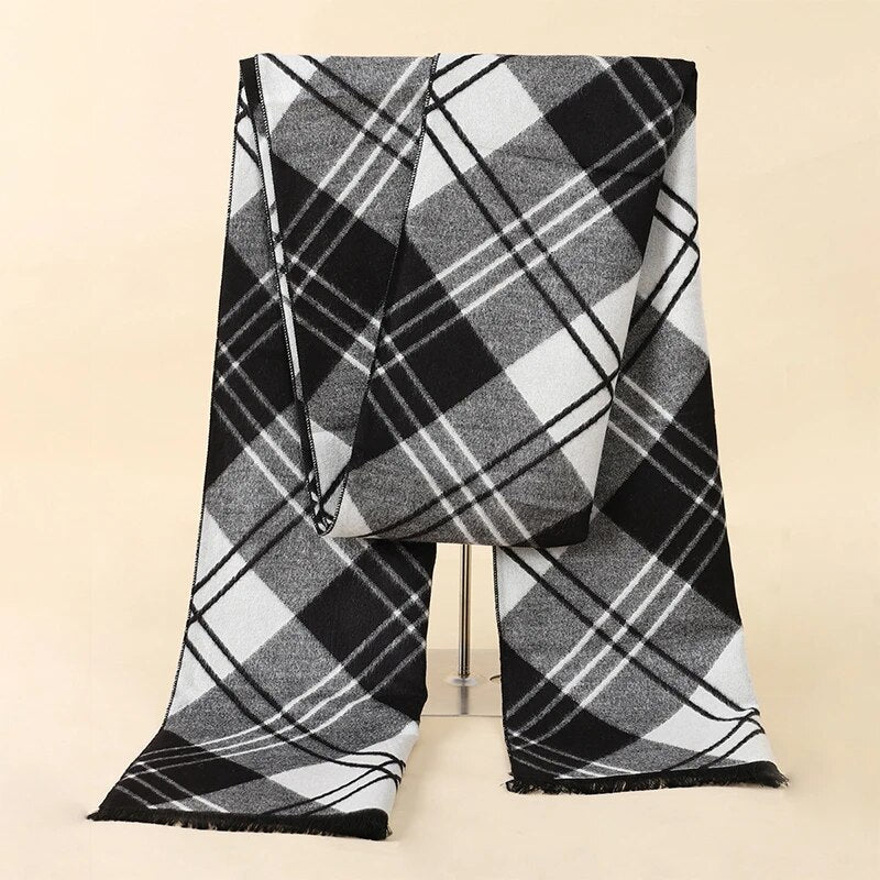 Vardi Dante™ Kraciasta Szal | Stylowy i ciepły szal z kaszmiru