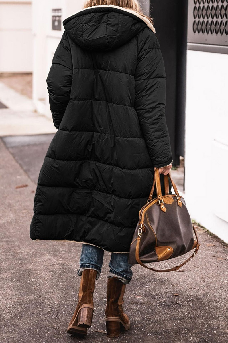 Trendy Dubbelzijdige Dames Winterjas - Sofia
