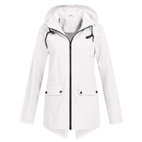 Trendy Dames Regenjas met Capuchon - Liora