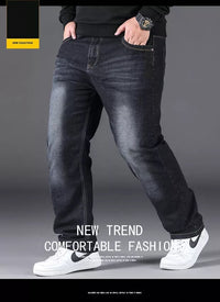 Vardi Dante™ jeansy kingsize | luźne spodnie dżinsowe