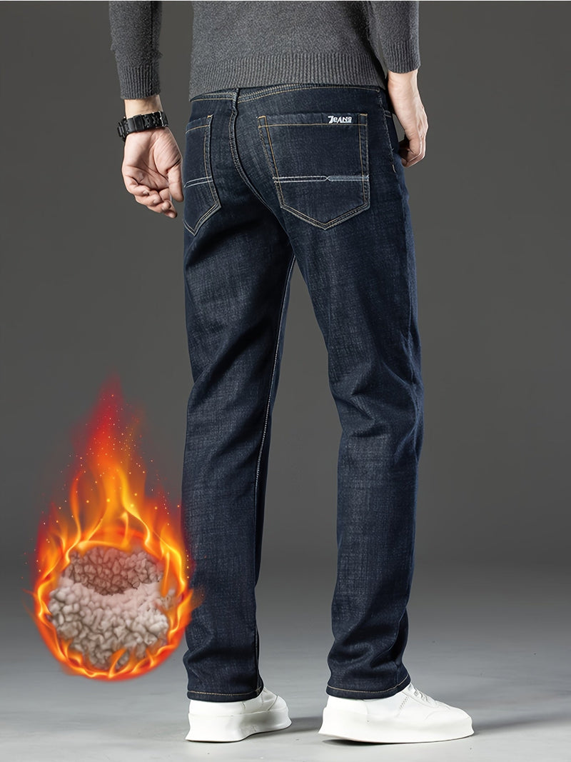 Warme Heren Winterjeans met Fleecevoering - Grayson