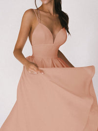 Strappy V-hals Jurk - Noa