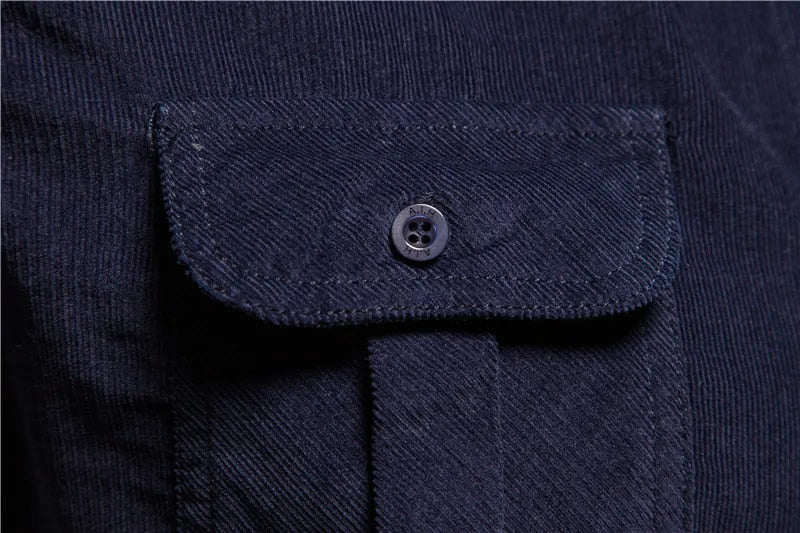 Vardi Dante™ Casual Overhemd | Casual corduroy overhemd voor elk moment