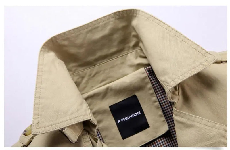 Vardi Dante™ Michiel Winterowy Płaszcz Trench | Modna Ciepła Kurtka Zimowa