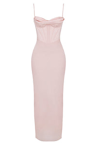 Trendy Korset Maxi Jurk - Isabella