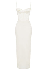 Trendy Korset Maxi Jurk - Isabella