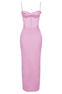 Trendy Korset Maxi Jurk - Isabella
