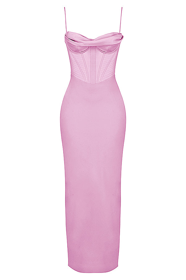 Trendy Korset Maxi Jurk - Isabella