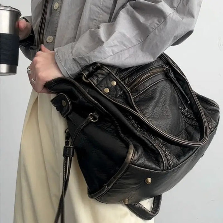 Vintage Leren Handtas - Marisol